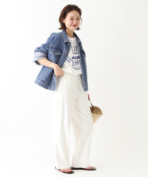 SLOBE IENA ボクシートラッカーデニムジャケット LE DENIM ボクシートラッカーデニムジャケット(505914342