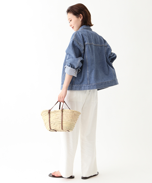 SLOBE IENA ボクシートラッカーデニムジャケット LE DENIM ボクシートラッカーデニムジャケット(505914342