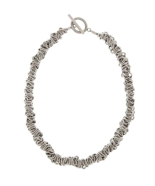 UN3D.（アンスリード）の「SWIRLY NECKLACE / スワイリーネックレス（ネックレス・レディース・シルバー/ゴールド・FREE）」の3枚目の写真