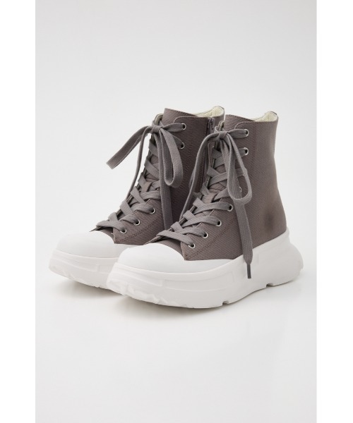 rienda（リエンダ）の「ボリュームソールハイカットスニーカー（スニーカー・レディース・ブラウン・SMALL/MEDIUM/LARGE）」の12枚目の写真