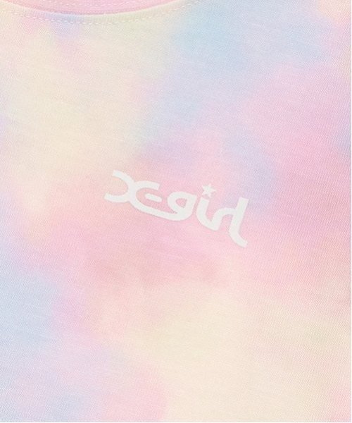 X-girl Stages（エックスガールステージス）の「バックロゴ長袖Tシャツ（Tシャツ/カットソー・キッズ・ブラック/オフホワイト/マルチ・130cm/100cm/140cm/120cm/110cm/80ｃｍ/90cm）」の4枚目の写真