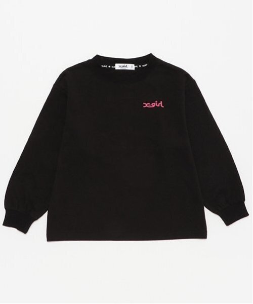 X-girl Stages（エックスガールステージス）の「バックロゴ長袖Tシャツ（Tシャツ/カットソー・キッズ・ブラック/オフホワイト/マルチ・130cm/100cm/140cm/120cm/110cm/80ｃｍ/90cm）」の10枚目の写真