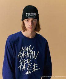 Manhattan Portage/マンハッタンポーテージ ビーニー "THRASHERコラボレーション" COTTON KINIT WATCH MP266