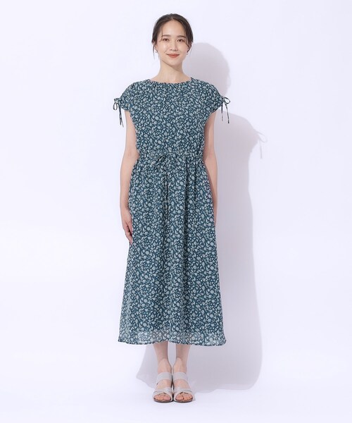 ウエストドロスト　ワンピース セール】ウエストドロストワンピース（ワンピース）｜DRESKIP