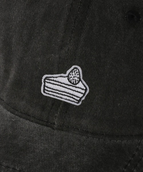 ALAND(エーランド)の「【UNISEX】ALAND/2DコラボケーキCAP(キャップ・レディース・ブラック/ネイビー/ピンク・FREE)」の7枚目の写真