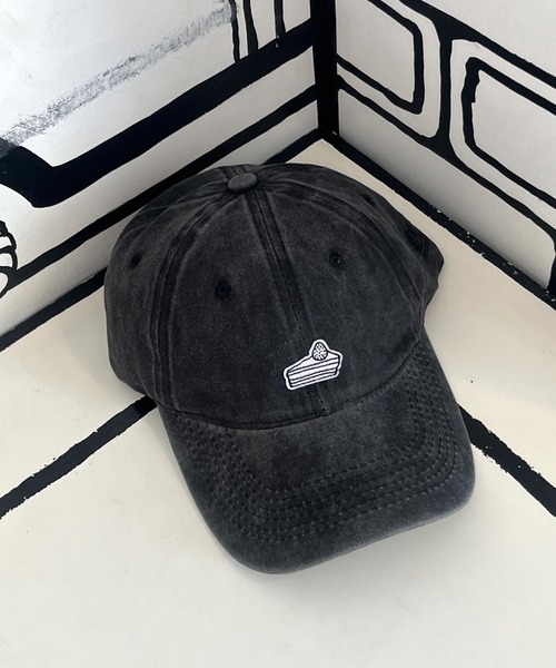 ALAND(エーランド)の「【UNISEX】ALAND/2DコラボケーキCAP(キャップ・レディース・ブラック/ネイビー/ピンク・FREE)」の22枚目の写真