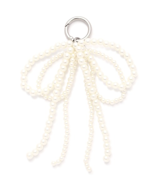 ROSE BUD（ローズバッド）の「シューズバッグチャーム（シューズ小物/雑貨・レディース・シルバー/ホワイト・FREE）」の5枚目の写真