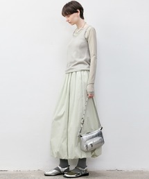 tageechita（タジチタ）の「【TAGEECHITA】エアリーバルーンシルエット ギャザースカート（スカート）」