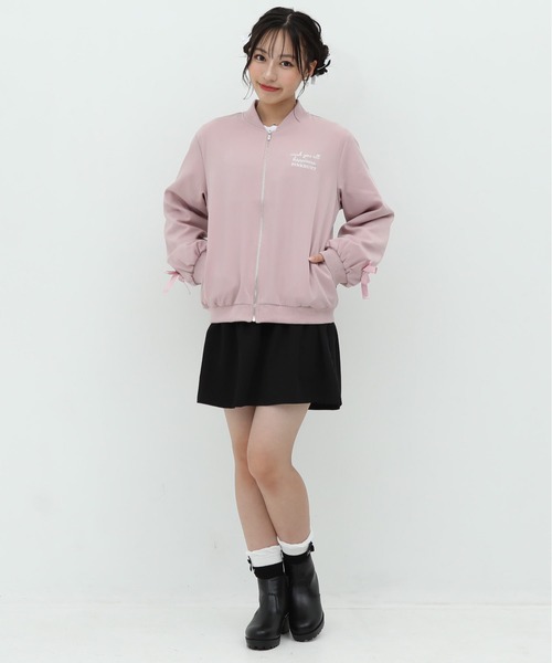 PINKHUNT（ピンクハント）の「PINKHUNT ピンクハント リボン付き MA-1