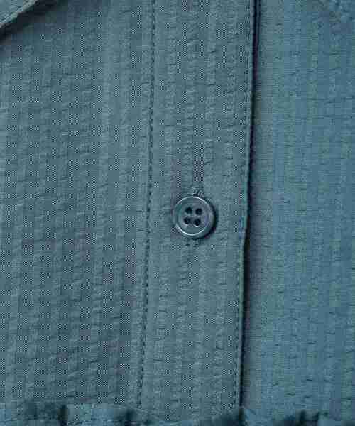 ELENCARE DUE（エレンカーレデュエ）の「・ELENCARE DUE ビスチェ付ショートシャツ（シャツ/ブラウス・レディース・グリーン/アイボリー/ブラック・FREE）」の7枚目の写真