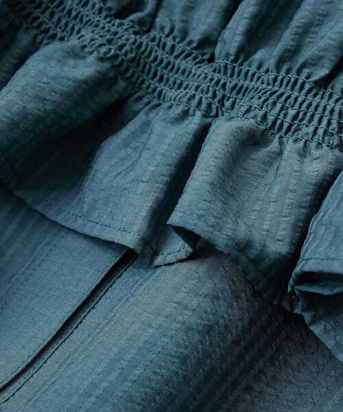 ELENCARE DUE（エレンカーレデュエ）の「・ELENCARE DUE ビスチェ付ショートシャツ（シャツ/ブラウス・レディース・グリーン/アイボリー/ブラック・FREE）」の10枚目の写真