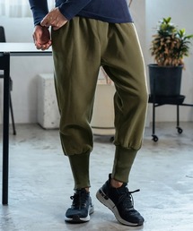 mp12684- Long Rib Jogger Pants ジョガーパンツ