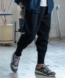 mp12684- Long Rib Jogger Pants ジョガーパンツ