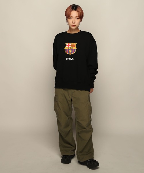 セール】【FC BARCELONA】FCバルセロナ クレスト アンド バルサ クルー