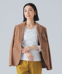 EFFE BEAMS（エッフェビームス）の「three dots / JESSICA 3/4 スリーブ Tシャツ（Tシャツ/カットソー）」