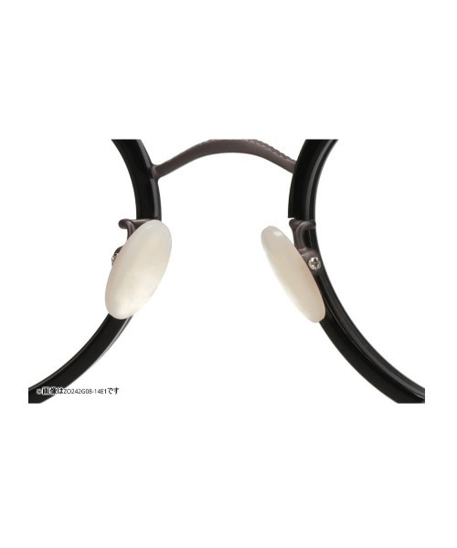 UNITED ARROWS（ユナイテッドアローズ）の「ボストン型 サングラス｜鼻パッド｜シェルパッド｜サングラス｜UVカット｜紫外線対策｜ユニセックス｜黒縁｜太縁フレーム｜Zoff｜UNITED ARROWS（サングラス・メンズ・ブラック/ブラウン/レッド・FREE）」の10枚目の写真