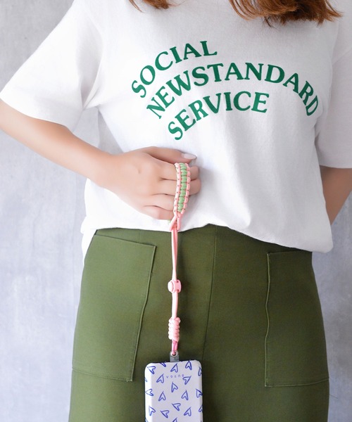 BROTHERHOOD（ブラザーフッド）の「【eY】ソロモン コンビ コード スマホ リスト ストラップ（スマホグッズ・レディース・オレンジ系その他/ピンク系その他/パープル系その他/パープル系その他2/ベージュ系その他/ブルー系その他/ピンク系その他2/ブラック/グリーン系その他/オレンジ系その他2・FREE）」の20枚目の写真