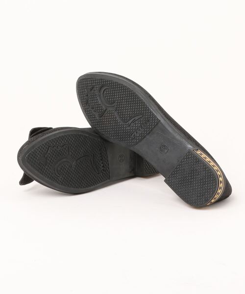 STYLEBLOCK（スタイルブロック）の「リボン付きポインテッドトゥフラットパンプス（パンプス・レディース・パープル/ゴールド/シルバー/ブラック・35/36/37/38/39/40）」の6枚目の写真