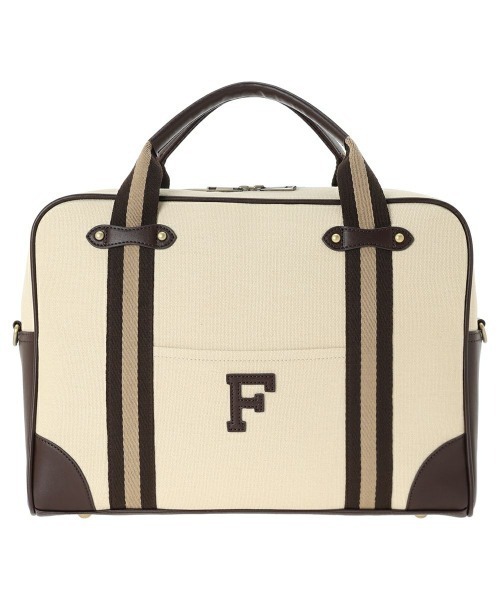 F i.n.t（フィント）の「ラインテープ使いボストンバッグ/fint（ボストンバッグ・レディース・グレー/ベージュ・FREE）」の11枚目の写真