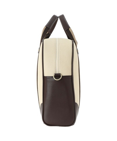 F i.n.t（フィント）の「ラインテープ使いボストンバッグ/fint（ボストンバッグ・レディース・グレー/ベージュ・FREE）」の14枚目の写真