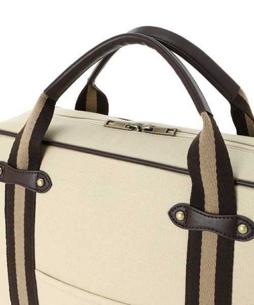 F i.n.t（フィント）の「ラインテープ使いボストンバッグ/fint（ボストンバッグ・レディース・グレー/ベージュ・FREE）」の15枚目の写真