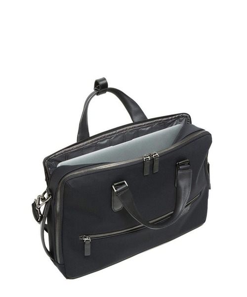 TUMI(トゥミ)の「HARRISON 「デイ」スリム・コンバーチブル・ブリーフ(A4/PC15インチまで対応)(ビジネスバッグ・メンズ・ブラック・FREE)」の3枚目の写真
