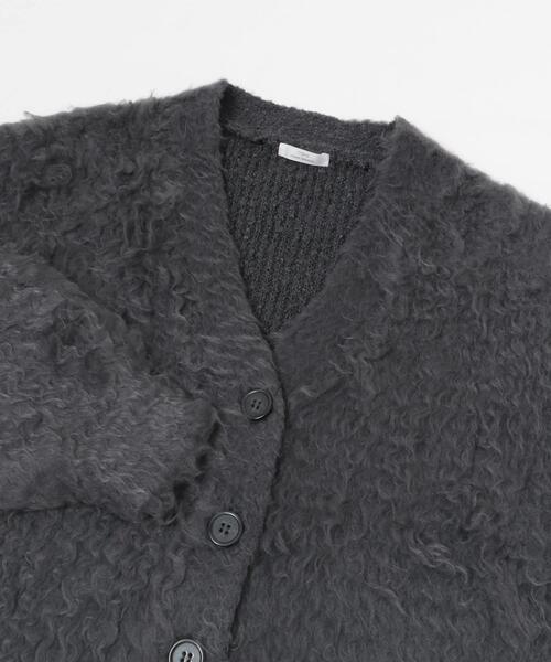 ITEMS URBANRESEARCH(アイテムズ アーバンリサーチ)の「起毛シャギーカーディガン(カーディガン/ボレロ・レディース・チャコールグレー/ホワイト/オレンジ・FREE)」の16枚目の写真