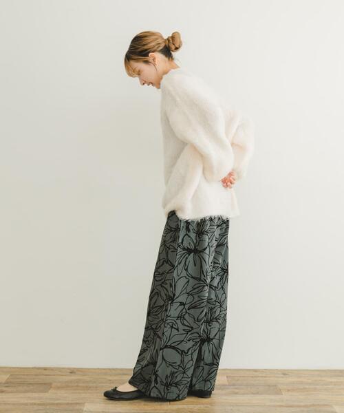 ITEMS URBANRESEARCH(アイテムズ アーバンリサーチ)の「起毛シャギーカーディガン(カーディガン/ボレロ・レディース・チャコールグレー/ホワイト/オレンジ・FREE)」の21枚目の写真