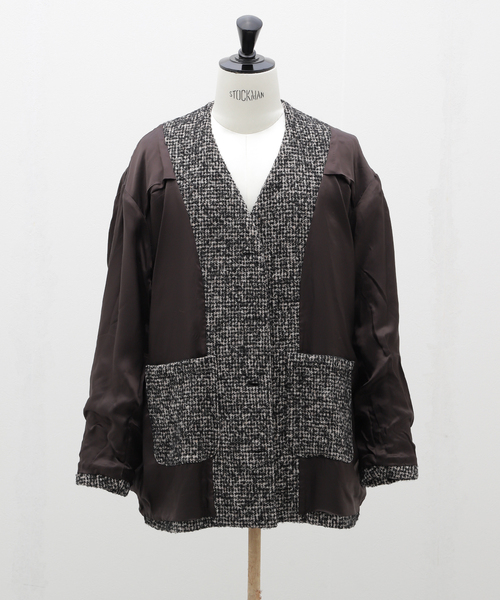 ジャケット・アウター la favola for ED C/Li cardigan jacket EDIFICE（エディフィス）の「la favola(ラ ファーヴォラ) for ED