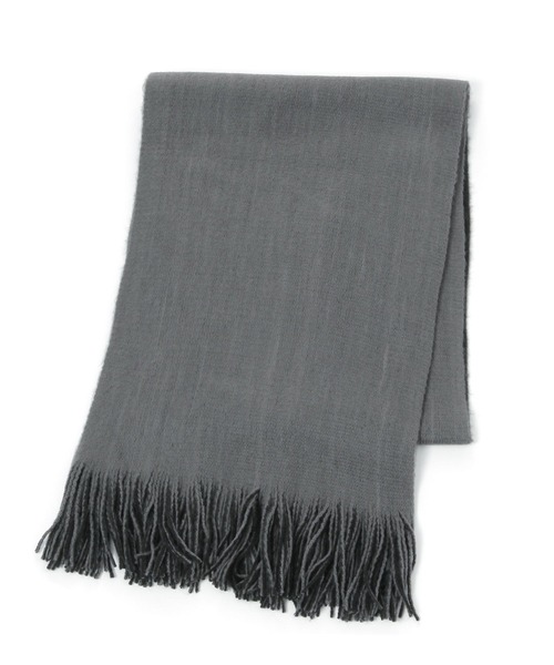 LAKOLE（ラコレ）の「リバーシブルマフラー/133332（マフラー・メンズ・ライトベージュ/ブルー/ブラック・FREE）」の5枚目の写真