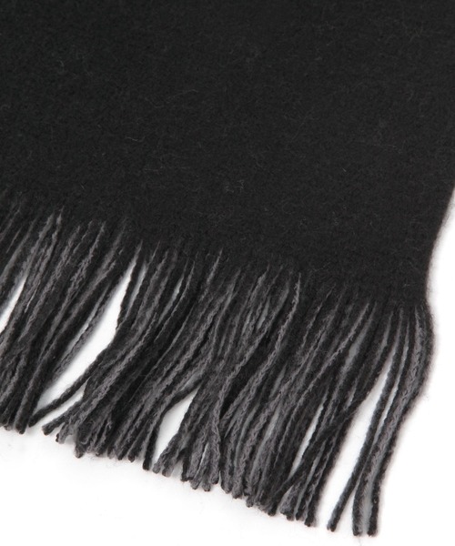 LAKOLE（ラコレ）の「リバーシブルマフラー/133332（マフラー・メンズ・ライトベージュ/ブルー/ブラック・FREE）」の6枚目の写真