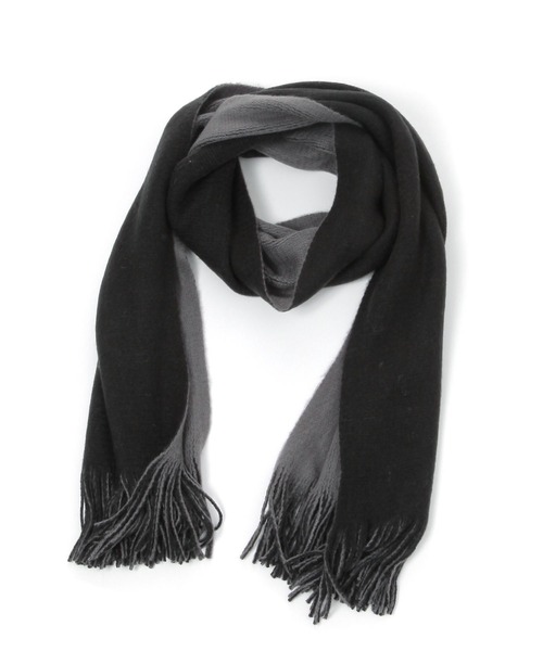 LAKOLE（ラコレ）の「リバーシブルマフラー/133332（マフラー・メンズ・ライトベージュ/ブルー/ブラック・FREE）」の10枚目の写真