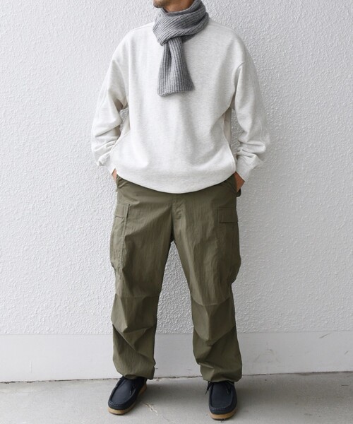 SHIPS any（シップス エニィ）の「SHIPS any: ウール / カシミヤ ホールガーメント ニット マフラー◇（マフラー・メンズ・ブラック/グレー/レッド・ONE SIZE）」の17枚目の写真