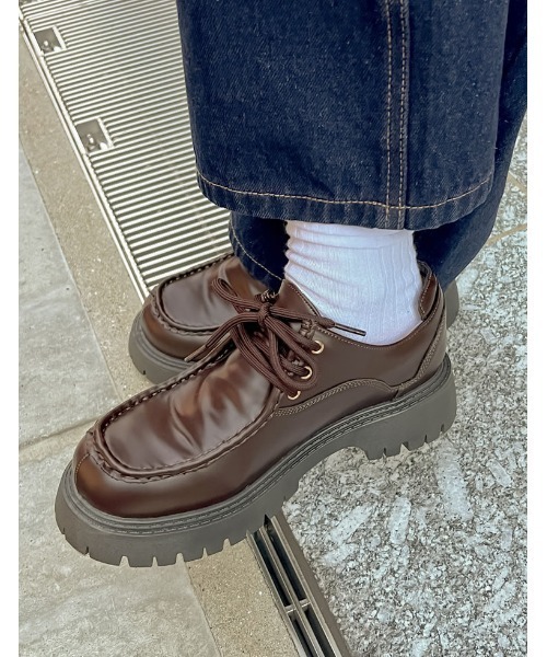 出品本日まで/CAMPER フリンジ付きレースアップローファー　38 出品本日まで/CAMPER フリンジ付きレースアップローファー 38 レース