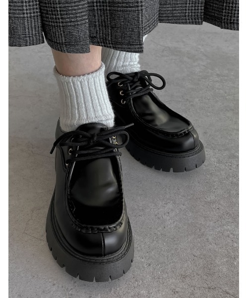 レースアップローファー（ローファー）｜Re:EDIT（リエディ）の