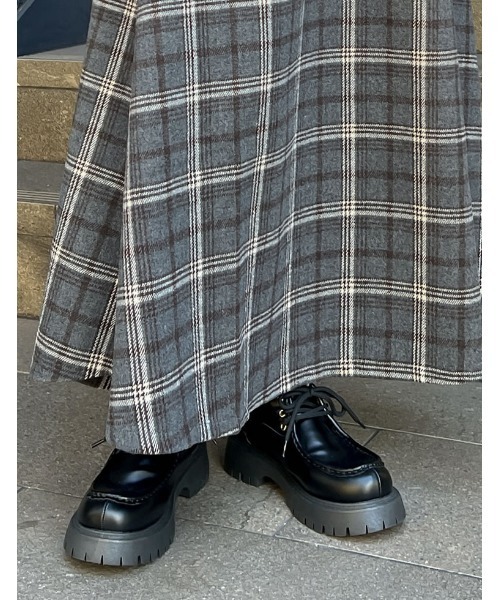 Re:EDIT（リエディ）の「レースアップローファー（ローファー・レディース・ブラック/ブラウン・SMALL/MEDIUM/LARGE/X-LARGE）」の21枚目の写真