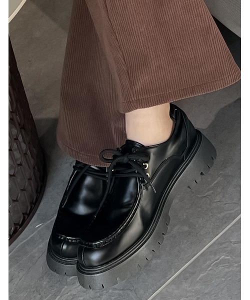 レースアップローファー（ローファー）｜Re:EDIT（リエディ）の