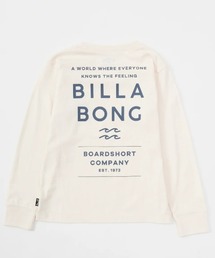 BILLABONG キッズ DECAF ロンＴ 【2024年秋冬モデル】/ビラボンロゴバックプリントUSAコットン長袖Tシャツ