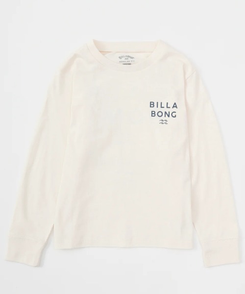 BILLABONG(ビラボン)の「BILLABONG キッズ DECAF ロンT 【2024年秋冬モデル】/ビラボンロゴバックプリントUSAコットン長袖Tシャツ(Tシャツ/カットソー・キッズ・オフホワイト/ブラック/オレンジ系その他・90/110/130/140/150/160)」の4枚目の写真