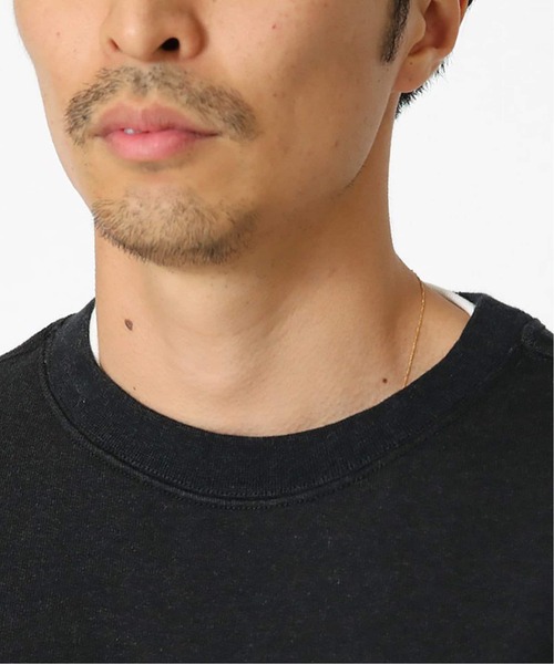 Snow Peak（スノーピーク）の「SNOWPEAK / スノーピーク Recycled Cotton クルーネックスウェット（スウェット・メンズ・ブラック/アイボリー・MEDIUM/LARGE）」の6枚目の写真