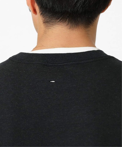 Snow Peak（スノーピーク）の「SNOWPEAK / スノーピーク Recycled Cotton クルーネックスウェット（スウェット・メンズ・ブラック/アイボリー・MEDIUM/LARGE）」の7枚目の写真