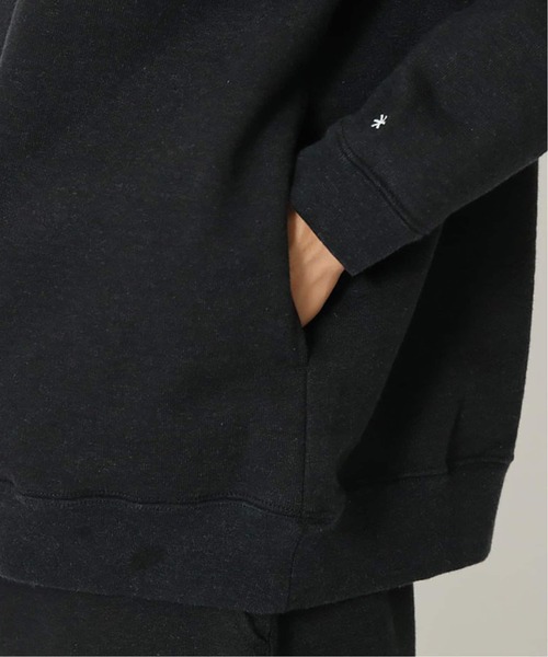 Snow Peak（スノーピーク）の「SNOWPEAK / スノーピーク Recycled Cotton クルーネックスウェット（スウェット・メンズ・ブラック/アイボリー・MEDIUM/LARGE）」の8枚目の写真