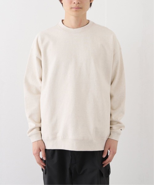 Snow Peak（スノーピーク）の「SNOWPEAK / スノーピーク Recycled Cotton クルーネックスウェット（スウェット・メンズ・ブラック/アイボリー・MEDIUM/LARGE）」の13枚目の写真