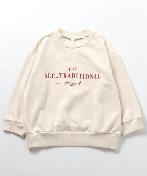 apres les cours(アプレレクール)の「ALCロゴトレーナー(スウェット・キッズ・ブラウン/ピンク/アイボリー/ターコイズブルー・80/90/100/110/120/130)」の13枚目の写真