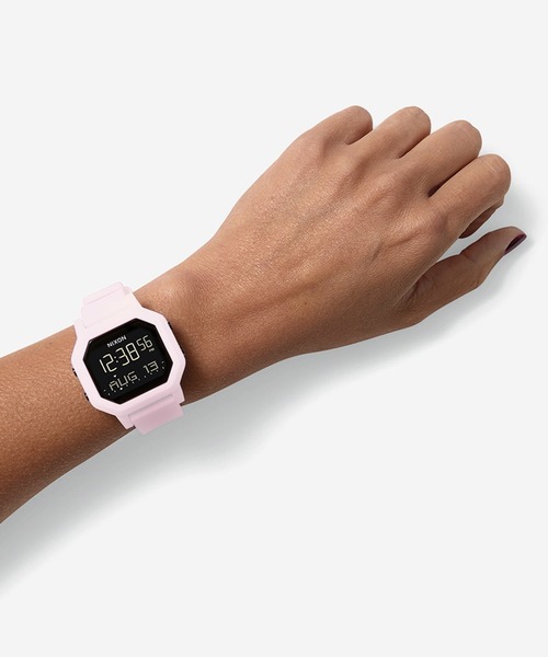 NIXON(ニクソン)の「【NIXON/ニクソン】Siren/サイレン 時計 デジタル 電池式 タイド機能(デジタル腕時計・メンズ・ホワイト系その他/ピンク系その他・FREE)」の8枚目の写真