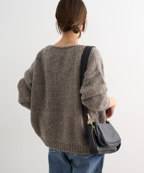 TRICOTS JEAN MARC（トリコットジーンマルク）の「《追加》【TRICOTS JEANMARC/トリコ・ジャンマルク】 ニットプルオーバー（ニット/セーター・レディース・ライトグレー/ベージュ系その他/グレー/ブルー/イエロー・FREE）」の10枚目の写真