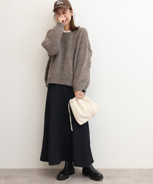 TRICOTS JEAN MARC（トリコットジーンマルク）の「《追加》【TRICOTS JEANMARC/トリコ・ジャンマルク】 ニットプルオーバー（ニット/セーター・レディース・ライトグレー/ベージュ系その他/グレー/ブルー/イエロー・FREE）」の11枚目の写真