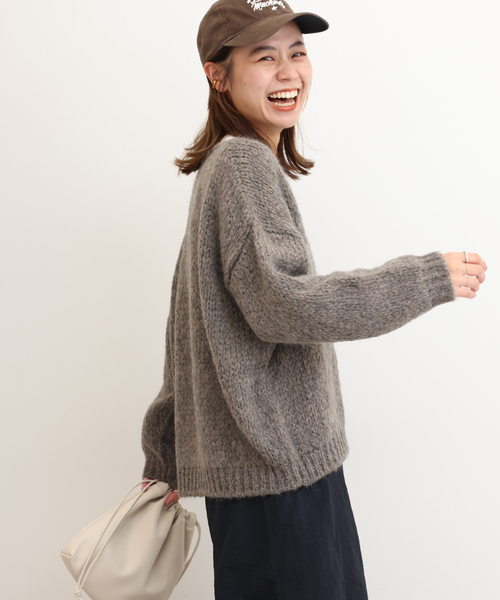 TRICOTS JEAN MARC（トリコットジーンマルク）の「《追加》【TRICOTS JEANMARC/トリコ・ジャンマルク】 ニットプルオーバー（ニット/セーター・レディース・ライトグレー/ベージュ系その他/グレー/ブルー/イエロー・FREE）」の15枚目の写真