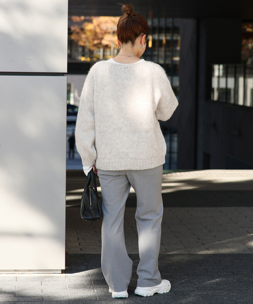 TRICOTS JEAN MARC（トリコットジーンマルク）の「《追加》【TRICOTS JEANMARC/トリコ・ジャンマルク】 ニットプルオーバー（ニット/セーター・レディース・ライトグレー/ベージュ系その他/グレー/ブルー/イエロー・FREE）」の19枚目の写真