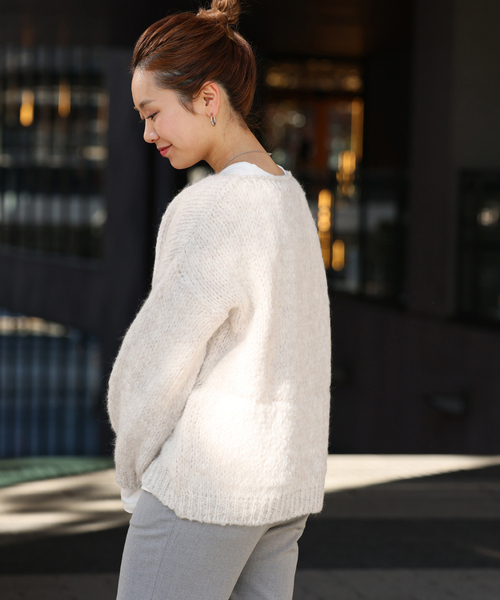 TRICOTS JEAN MARC（トリコットジーンマルク）の「《追加》【TRICOTS JEANMARC/トリコ・ジャンマルク】 ニットプルオーバー（ニット/セーター・レディース・ライトグレー/ベージュ系その他/グレー/ブルー/イエロー・FREE）」の22枚目の写真